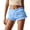 Blue, variant on Yoga Shorts Women Casual Cute Ruffle Lace Pumpkin Boy Layered Petti Plus Size Shorts for Women,Black,M