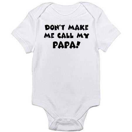 CafePress Newborn Baby Boy, Girl or Unisex Call Papa Bodysuit