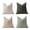Green-GN-home supplies, variant on MORESEC Home 4 Piece Soft Woven Pillowcase Set 40x40cm - Breathable Decorative Pillow Shams with Envelope Closure for Bed Couch House Essential