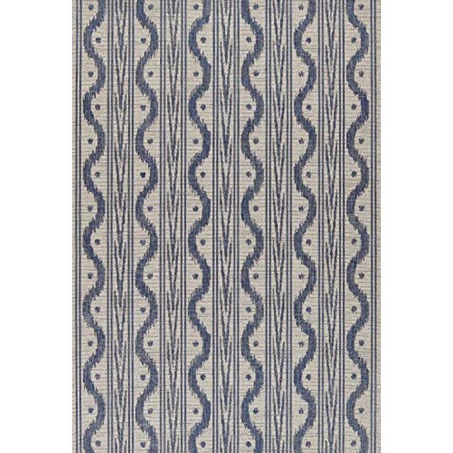 Momeni Riviera Transitional Indoor/Outdoor Area Rug, Blue, 33" X 5