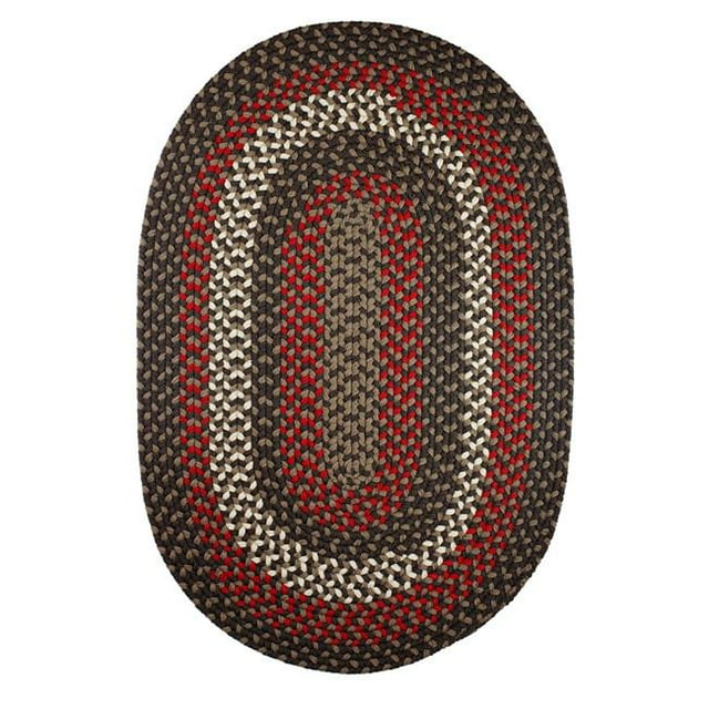 Rhody MA34R072X072 Tapis Manhattan 6' Velours Tapis Rond