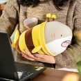 thumbnail image 5 of UBIUO 15" Shark Plush, Shark Bee Plush,Japanese Anime Plush Toy,Whale Shark Plush,Giant Shark Stuffed Animal Pillow,The Shark Doll,Ocean Pillows,Shark, 5 of 5