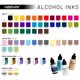 thumbnail image 3 of Set de tinta al alcohol KAMENSKAYA 4 x 15 ml colores pastel, 3 of 8