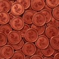 thumbnail image 3 of Pegatinas con sello de cera Ponatia, diseño de terracota y eucalipto, 3 of 8