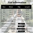 thumbnail image 2 of Yungyresw Womens Baggy Harem Pants Solid Color Wide Leg High Smocked Waist Flowy Pants For Women Summer Beach Lounge Casual Trousers Deep Green L, 2 of 5