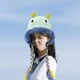 thumbnail image 5 of Gorro de invierno cálido para mujer, protector de orejas, cómodo, suave, divertido y de felpa. Verde claro, 5 of 9