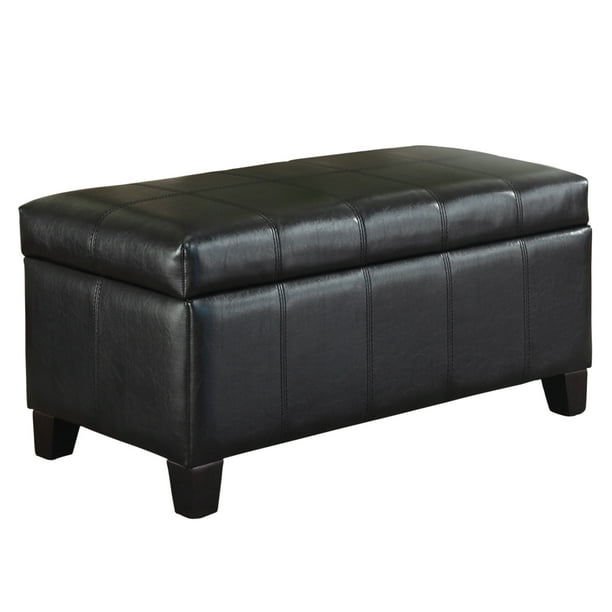 Discover ottomans & storage ottomans on amazon.com at a great price. faux leather storage ottoman