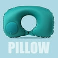 HNGPNGH UShaped Inflatable Travel Pillow Portable Air Pillow Neck