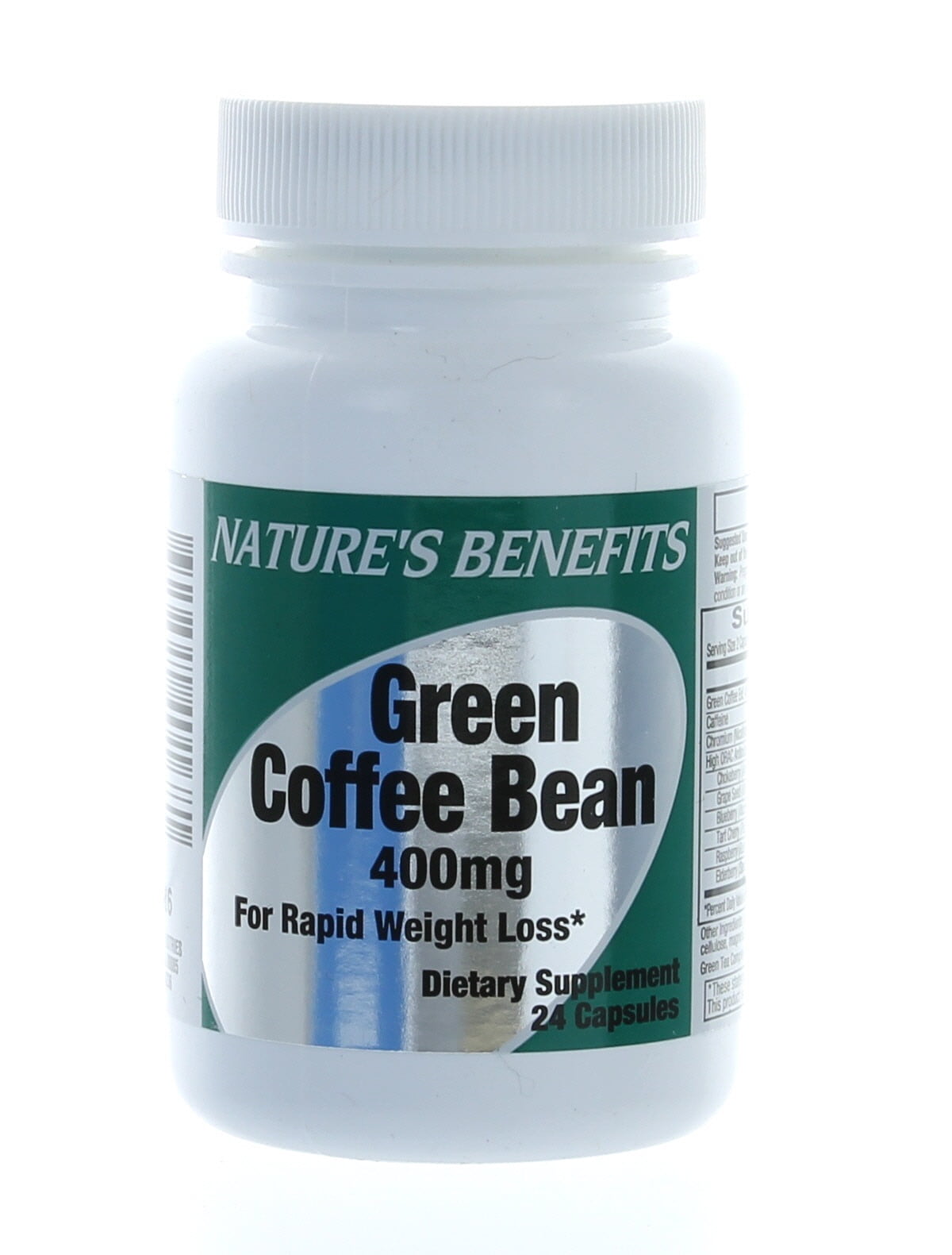 Green Coffee Bean Extract 400mg 45 Chlorogenic Acids Rapid Weight Loss