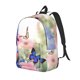thumbnail image 1 of Easygdp Butterfly And Flowers Mochila de Lona Resistente para Laptop, Compatible con Laptops de 15 a 17 pulgadas, Ideal para Escuela, Trabajo y Viajes-Small, 1 of 5