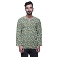 thumbnail image 1 of Atasi Indian Traditional Kurta For Men Keyhole Neck Short KurtaShirtFor Boys, 1 of 1