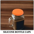 thumbnail image 3 of OUNONA 6pcs Silicone Can Covers For Wine And Beer Convenient Bottle Caps Multi-Functional Beverage Lids For Juice Soda Leakproof Silicone Bottle Covers, 3 of 8