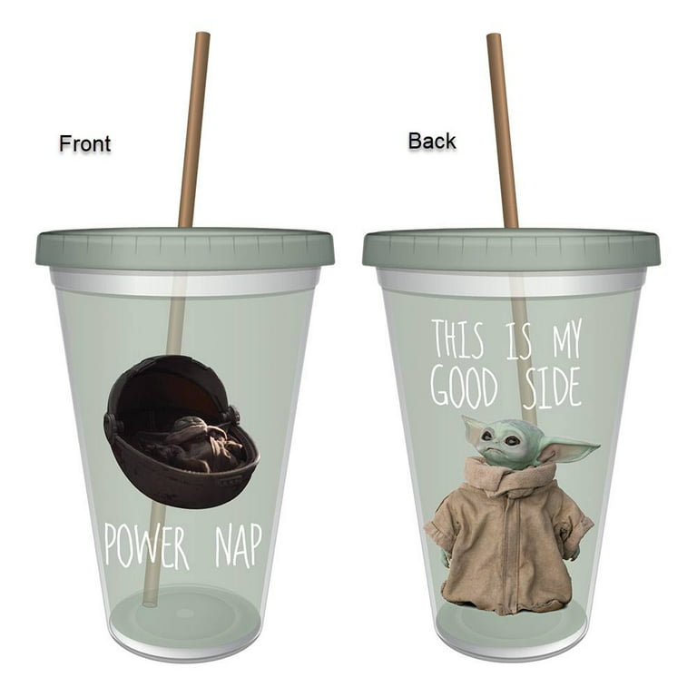 Star Wars Starbucks Cup Tumbler, Handmade, Yoda
