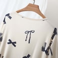 thumbnail image 7 of Nightgown for Women Cotton Long Night Gown Short Sleeve Nightdress Sleepshirt Soft Sleepwear Beige XL, 7 of 7