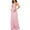 Pink, variant on Yteetum Maternity Dress for Photoshoot Sexy Strappy Maternity Dresses Pregnant Woman Casual Comfortable Lightweight Swing Long Sleeveless V-Neck Dresses
