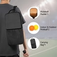 thumbnail image 2 of Pickleball Paddles Set Of 1, Fiberglass Surface, West & Cowboy Print, 1 Paddle, 2 Balls & Bag, 2 of 5