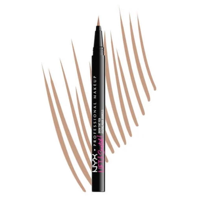 Bolígrafo para cejas NYX Lift & Snatch! Gris pardo