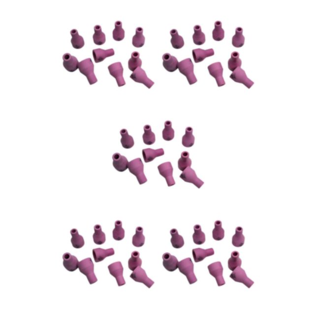 Decodeary Collet Body for Welding Torch Consumables Reliable Performance Pink 6x30 5Set