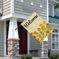 thumbnail image 2 of Spring Summer Sunflower Garden Flag 28x40 Inch Double Side for Outdoor Courtyard Garden Decor Flowers Welcome Holiday Flag for Outside Decoration, 2 of 6