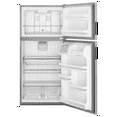thumbnail image 3 of Maytag MRT118FFFZ 18 Cu. Ft. Stainless Steel Top Freezer Refrigerator in Fingerprint Resistant, 3 of 5