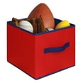 Bintopia Collapsible Storage Cube, 3pk, Multiple Colors