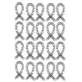 thumbnail image 1 of Plastic Spiral Binding Spines, 0.43in Inner Diameter 20Pcs Spiral Binding Coils Long Service Life ABS  For Work Black, 1 of 8