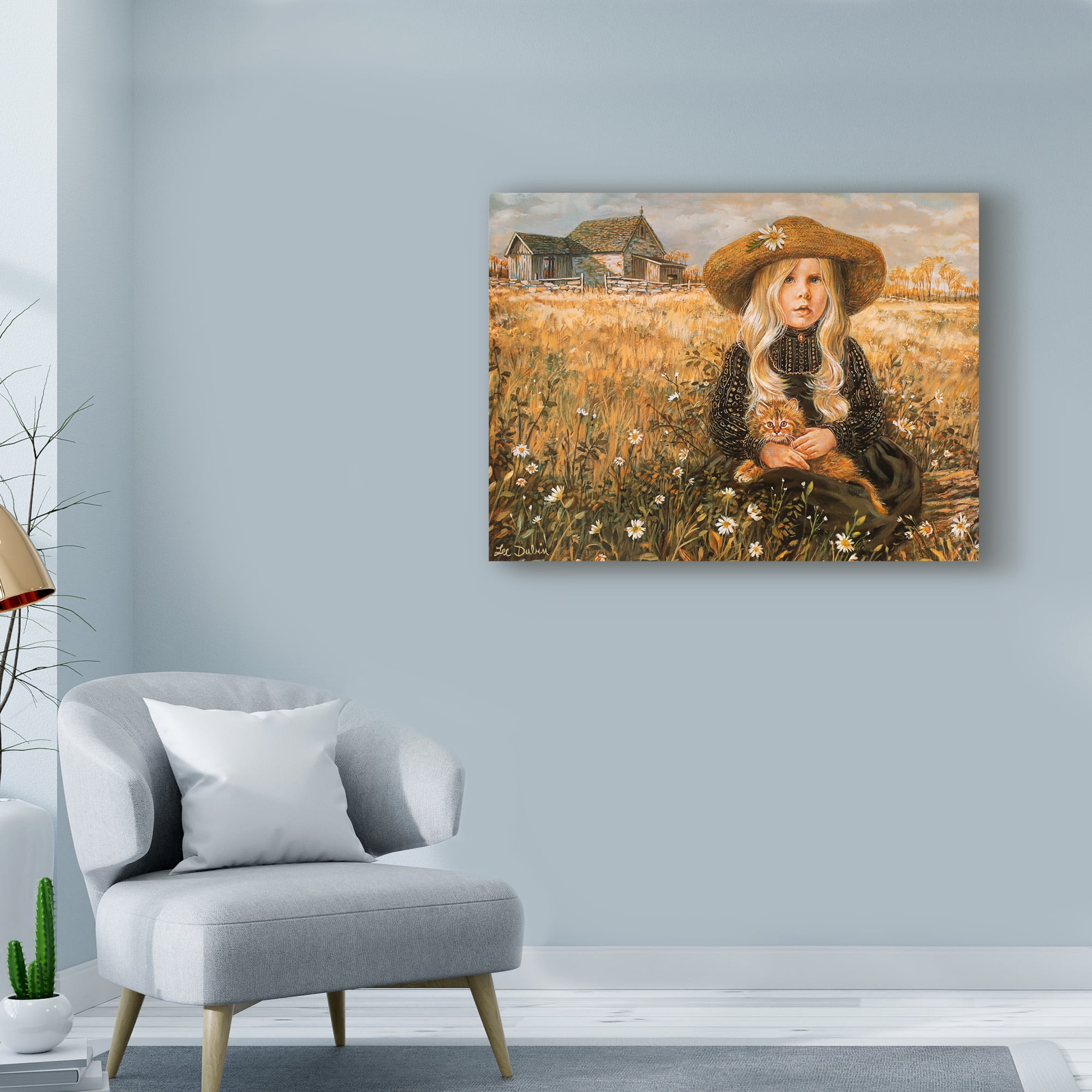 Rebecca' Canvas Art by Lee Dubin