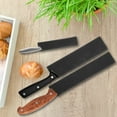 thumbnail image 4 of Raindrops Black ABS Knife Guard with Inner Flocking Material for Protection Use 3pcs Various Sizes, 4 of 6