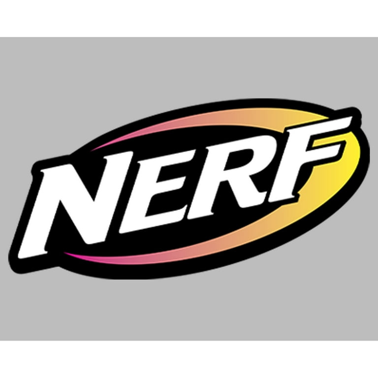 Men's Nerf Gradient Logo Graphic Tee Silver X Large 