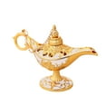 thumbnail image 2 of Harpily Desktop Decor Metal European Pattern Lamp Home Retro Crafts Light Luxury Creative Study Votive Lamp Decoration, 2 of 4