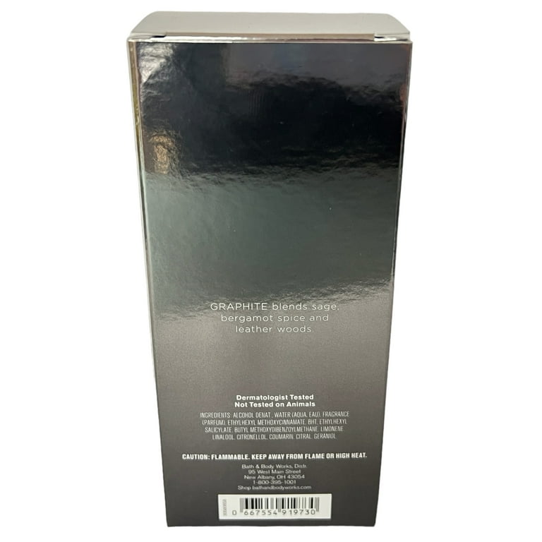 香水(男性用) GRAPHITE MEN'S COLLECTION COLOGNE 100mL Bath & Body Works Graphite Perfume, Men's Collection Cologne