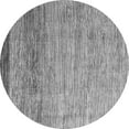 thumbnail image 1 of Ahgly Company Indoor Round Abstract Gray Modern Area Rugs, 7' Round, 1 of 4