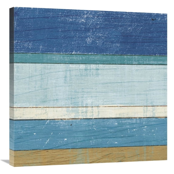 Global Gallery's 'Beachscape VI' By Michael Mullan Stretched Canvas Wall Art