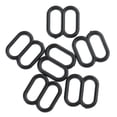 thumbnail image 3 of 200 Uds. Anillos de Ajuste de Correa de de Plástico/deslizadores/ 8 Ajustador de Lencería, 3 of 5