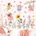 thumbnail image 3 of Adhesivos de pared Wondever Fairy Flower Elves Wildflower Sunflower, 3 of 5