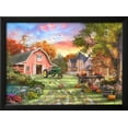 thumbnail image 2 of The Autumn Farm, Scenic Framed Art Print Wall Art by Dominic Davison, 2 of 5