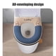 thumbnail image 5 of Zipper Model Toilet Seat Household Embroidery Sitting Washer Toilet Seat Cover Cute Washer Toilet Seat, 5 of 6