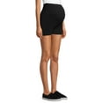 thumbnail image 5 of Oh! Mamma Maternity Women's Soft Overbelly Shorts (Women's & Women's Plus), 5 of 5