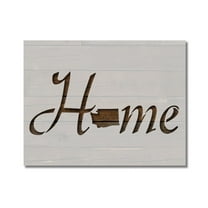 Washington State Stencil Home Love Template Reusable 8.5 x 11 for Painting on Walls, Wood, Etc. By Stencilville