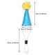 thumbnail image 3 of Sombrero De Cumpleaños 10 Piezas De Tela Con Animales Mini Sombrero De Fiesta Sombrero Colorido Y Brillante Con Cintura Ajustable Adecuado Para Animales Pequeños, Niños, Ositos De Peluche Y Muñecas, 3 of 8
