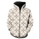 thumbnail image 1 of Sudadera con capucha y cremallera con estampado 3D de mariposas de dibujos animados para hombre y mujer, estilo informal, estilo hip hop, Harajuku, novedad de 2024, 1 of 6