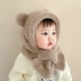 thumbnail image 2 of Pasamontañas Beanie Otoño Invierno Kid Neck Warmer Beanie Baby Boy Girl Pasamontañas Orejeras Capucha Sombreros kaili Sencillez, 2 of 5