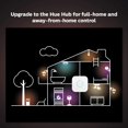 thumbnail image 2 of Philips Hue Smart 60W ST19 Filament LED Bulb - Soft Warm White Light - 2 Pack - 550LM - E26 - Indoor - Control with Hue App - Compatible with Alexa, Google Assistant and, 2 of 7