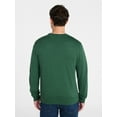 thumbnail image 3 of George Men's and Big Men's Cotton Blend Crewneck Sweater, Lightweight, Sizes XS-3XL, 3 of 5