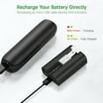 thumbnail image 4 of YOPTOP 2-Pack Rechargeable Replacement Battery for Ring Spotlight Camera  Ring Video Doorbell 2 and Ring Door View Cam Stick Up Cam,none,none, 4 of 10