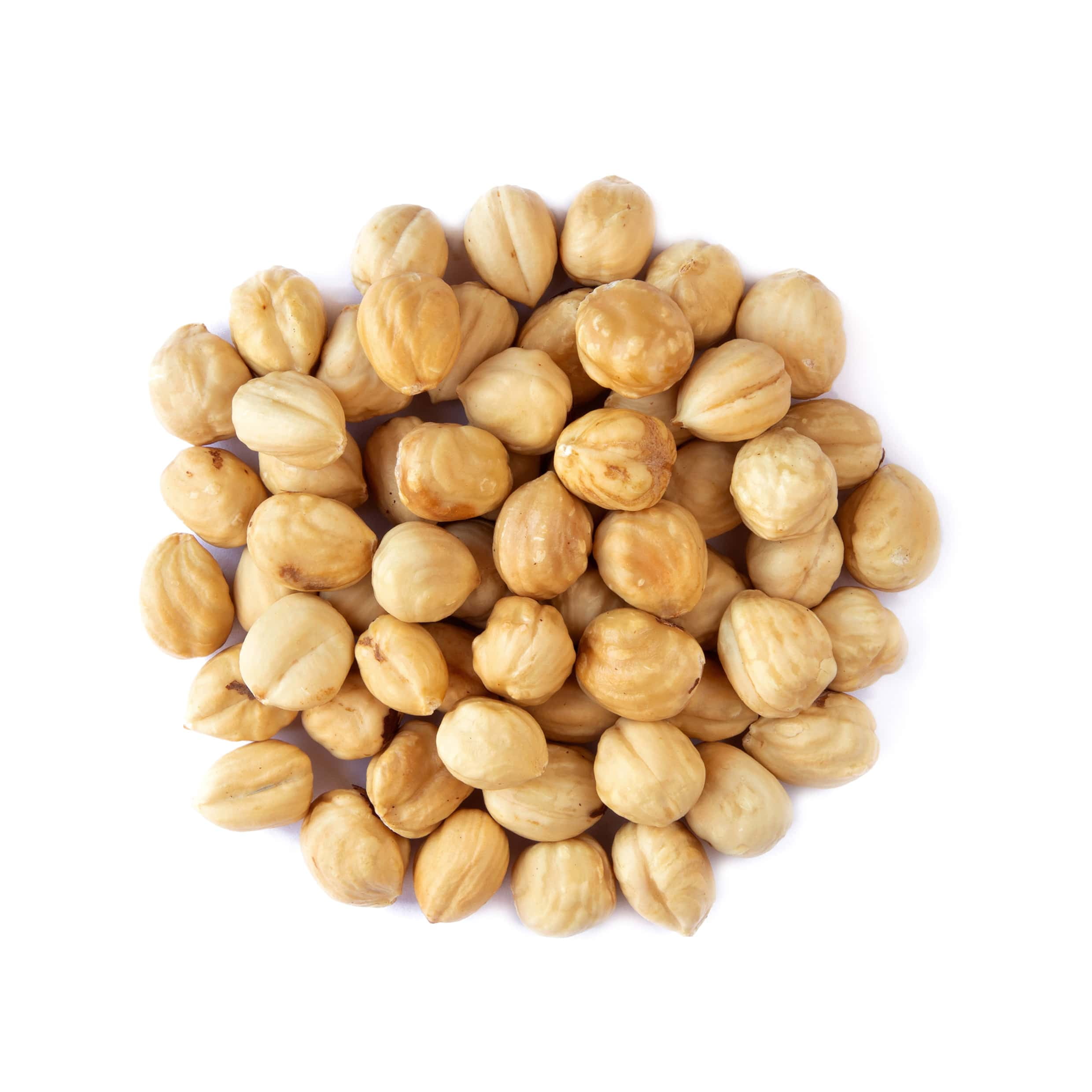 Organic Dry Roasted Blanched Hazelnuts with Himalayan Salt, 2 Pounds — Non-GMO, Kosher, Vegan — by Food to Live