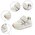 thumbnail image 6 of Quealent Toddler Wide Toe Box Shoes Zero Drop Minimalist Sneakers for Toddler/Little Kid Barefoot Slip on Tennis Shoes for Kids Boys Girls Silver for Size 11.5, 6 of 7
