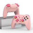 thumbnail image 2 of Controlador inalámbrico Mando de conexión de 3 modos Gamepad para PS4 / Switch / PC / Computadora Hugtrwg Para estrenar, 2 of 9