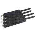 thumbnail image 1 of Brazalete ancho Yuyangstore de Cuero PU negro para muñeca, 1 of 8
