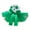 Green, variant on Clearance Sale! & Cat Tutu Dress With Green Bow – Embroidered Four Leaf Small Medium Birthday & Wedding Outfit Pet Clothes Birthday Gift For Pet Dog Cat 8.3" x 12.6"